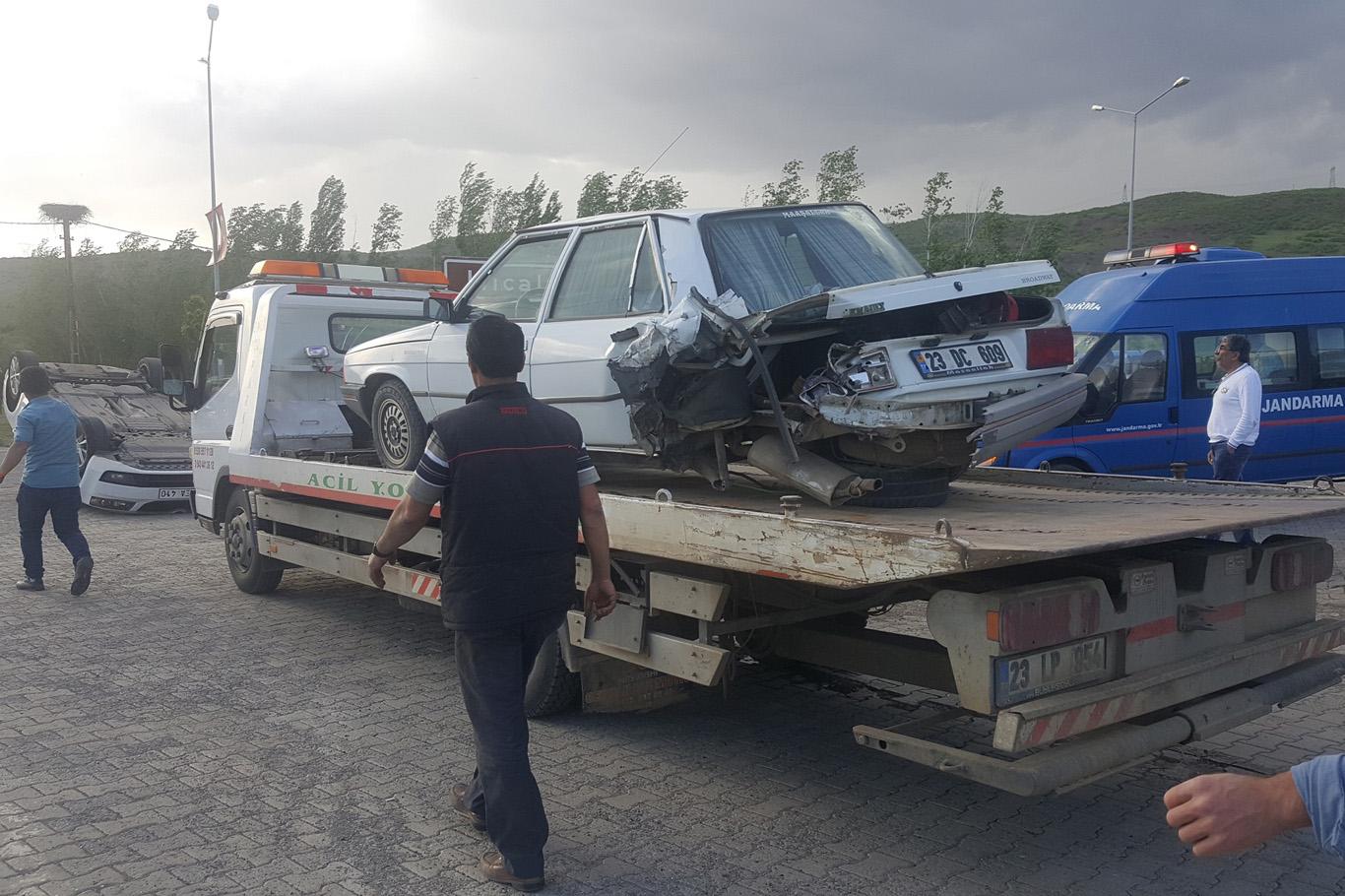 Bingöl'de kaza: 7 yaralı